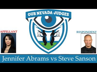 Jennifer Abrams vs Steve Sanson Thumbnail